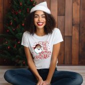 サンタクロースが季節のクリスマス Tシャツ