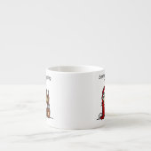 サンタクロースが町に行く エスプレッソカップ (正面)