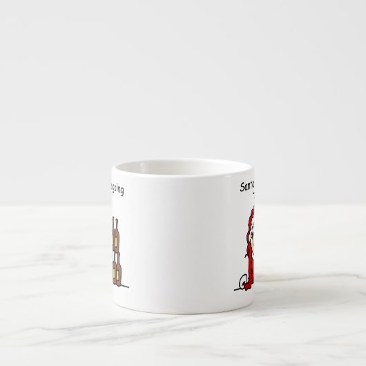 サンタクロースが町に行く エスプレッソカップ (正面)