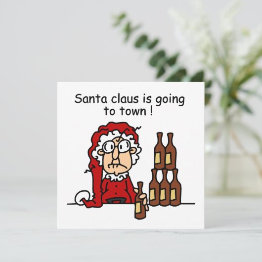 サンタクロースが町に行く シーズンカード (スタンド正面)