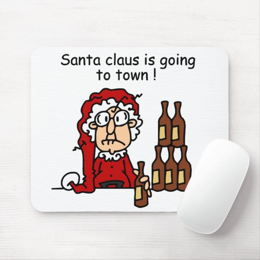 サンタクロースが町に行く マウスパッド (マウス)