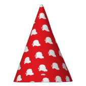 サンタクロースが赤 パーティーハット (右)