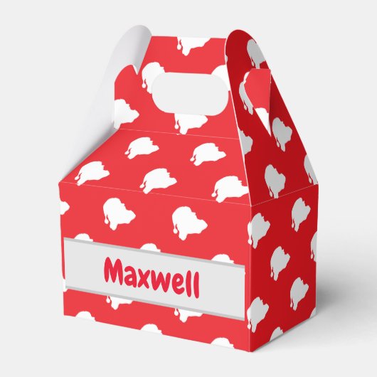 サンタクロースが赤 フェイバーボックス (正面サイド)