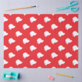 サンタクロースが赤 薄葉紙 (クラフト)