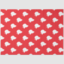 サンタクロースが赤 薄葉紙