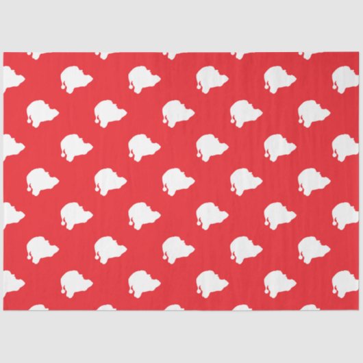 サンタクロースが赤 薄葉紙 (正面)