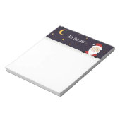 サンタクロースことわざホホホホホ！クリスマス夜 ノートパッド (回転)