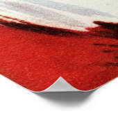 サンタクロースことわざSH-H-H ポスター (角)