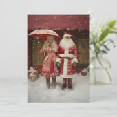 サンタクロースさんと奥様 招待状 (スタンド正面)