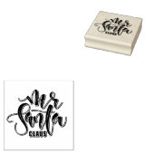 サンタクロースさん ゴムスタンプ ラバースタンプ (押印)