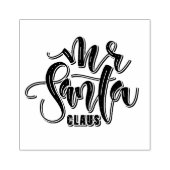 サンタクロースさん ゴムスタンプ ラバースタンプ (インプリント)