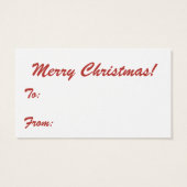 サンタクロースすてきウィンキング (裏面)