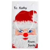 サンタクロースすてきクリスマス スモールペーパーバッグ (正面)