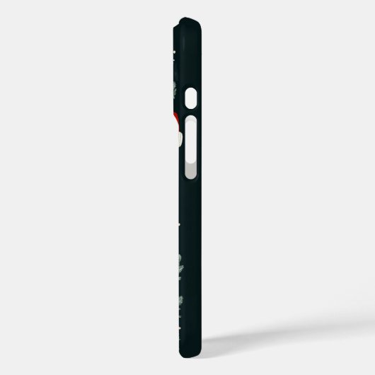 サンタクロースすてきフェスティバルウィンターエレメンツ Case-Mate iPhoneケース (裏面 / 左)