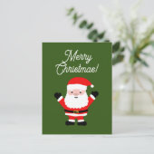 サンタクロースすてきマンガのクリスマスはがき シーズンポストカード (スタンド正面)