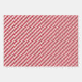 サンタクロースそりトナカイ松の木アートパターン ラッピングペーパーシート (正面3)