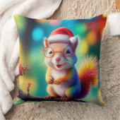 サンタクロースとしてのクリスマスリス–56765 クッション (ブランケット)