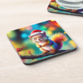 サンタクロースとしてのクリスマスリス–56765 コースター (左側)