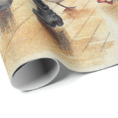 サンタクロースとのマザー・グースの踊り ラッピングペーパー (ロールコーナー)