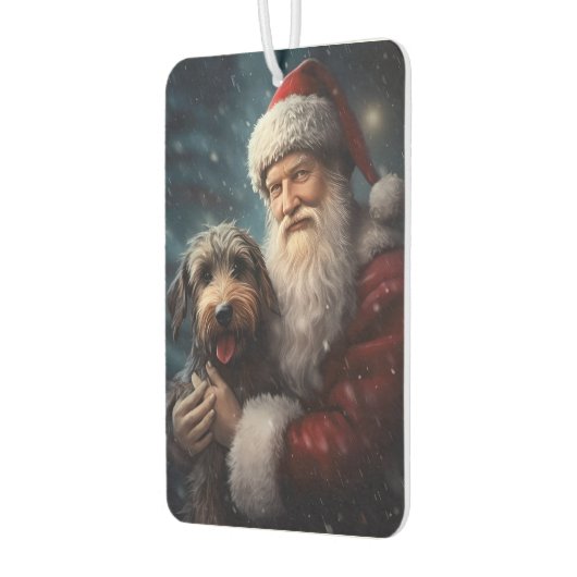 サンタクロースとアイレデールフェスティバルクリスマス カーエアーフレッシュナー (左)