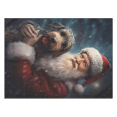 サンタクロースとアイレデールフェスティバルクリスマス テーブルクロス (正面(横))