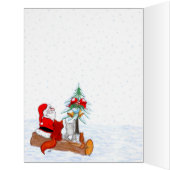 サンタクロースとウサギキツネとリス (内側(左))