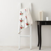 サンタクロースとウサギキツネとリス シェルパブランケット (インサイチュ)