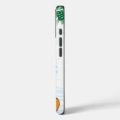 サンタクロースとウサギキツネとリス Case-Mate iPhoneケース (裏面 / 左)