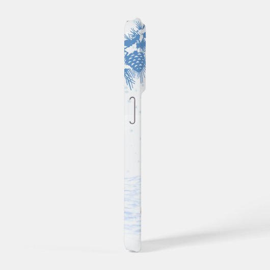 サンタクロースとウサギキツネとリス iPhoneケース (右側面)