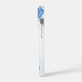 サンタクロースとウサギキツネとリス iPhoneケース (左側面)