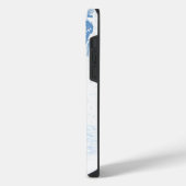 サンタクロースとウサギ、キツネ、リス iPhoneケース (左側面)