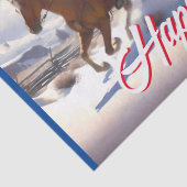 サンタクロースとカウボーイズのクリスマス 薄葉紙 (詳細)