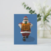 サンタクロースとカボチャ シーズンポストカード (スタンド正面)