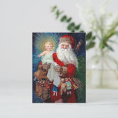 サンタクロースとキリストの子 シーズンポストカード (スタンド正面)
