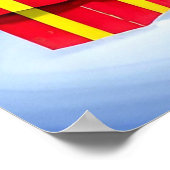 サンタクロースとギフト ポスター (角)