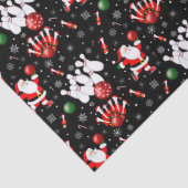 サンタクロースとクリスマスボウリング 薄葉紙 (詳細)