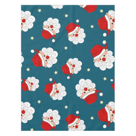 サンタクロースとスター テーブルクロス