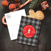 サンタクロースとネコの完璧な斜面スキー シーズンカード