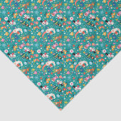 サンタクロースとフレンズメリーパターン 薄葉紙 (詳細)