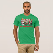 サンタクロースとフレンズ Tシャツ (正面フル)