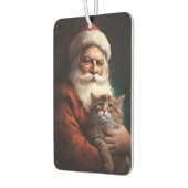 サンタクロースとペルシャ猫フェスティバルクリスマス カーエアーフレッシュナー (左)