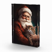 サンタクロースとペルシャ猫フェスティバルクリスマス フォトブロック (右)