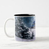 サンタクロースとポーラーベア ツートーンマグカップ (左)