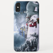 サンタクロースとポーラーベア Case-Mate iPhoneケース (裏面)