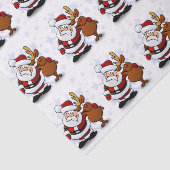 サンタクロースとルドルフ 薄葉紙 (詳細)