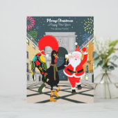 サンタクロースとルースターシャンパントーストからニューイヤー (スタンド正面)