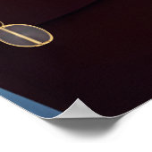 サンタクロースと小妖精や小人は仕事後 ポスター (角)