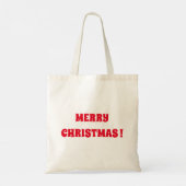 サンタクロースと彼の友人とのクリスマスタイム トートバッグ (裏面)