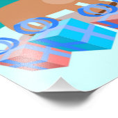 サンタクロースと彼の友人とのクリスマスタイム フォトプリント            (角)