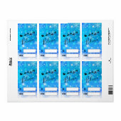 サンタクロースと彼飛んでいるのトナカイ信じ- ラベル (フルシート)